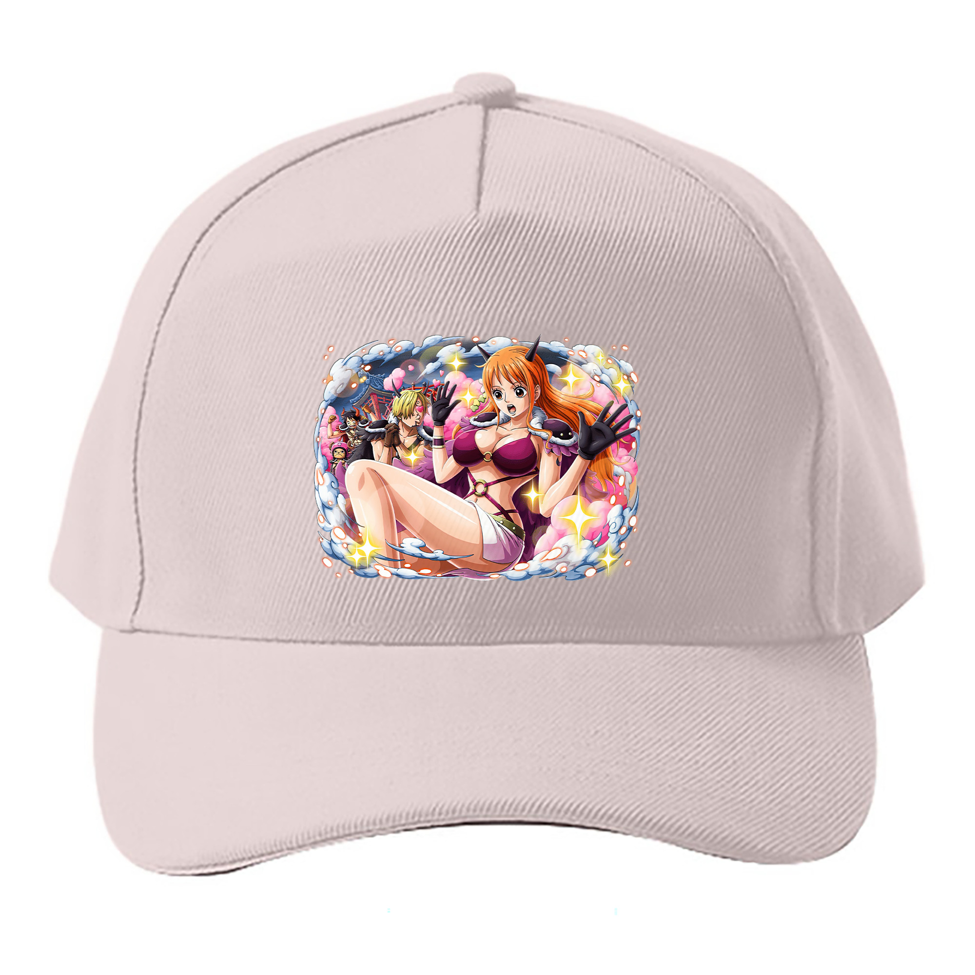 （画像用） ワンピース ナミ ONE PIECE Nami ベースボールキャップ 綿100％ 男女兼用 帽子 スポーツ